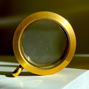 Origami Owl medium antique gold locket